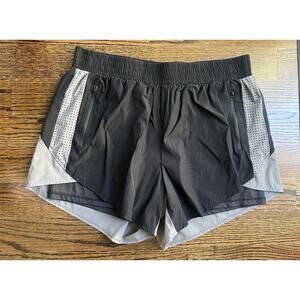 Jack Smith womens active shorts Sz. 2 XL black grey